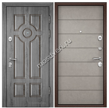 Утепленная входная дверь в квартиру UVD-19 - купить от производителя Мосдвери Утепленная входная дверь в квартиру UVD-19